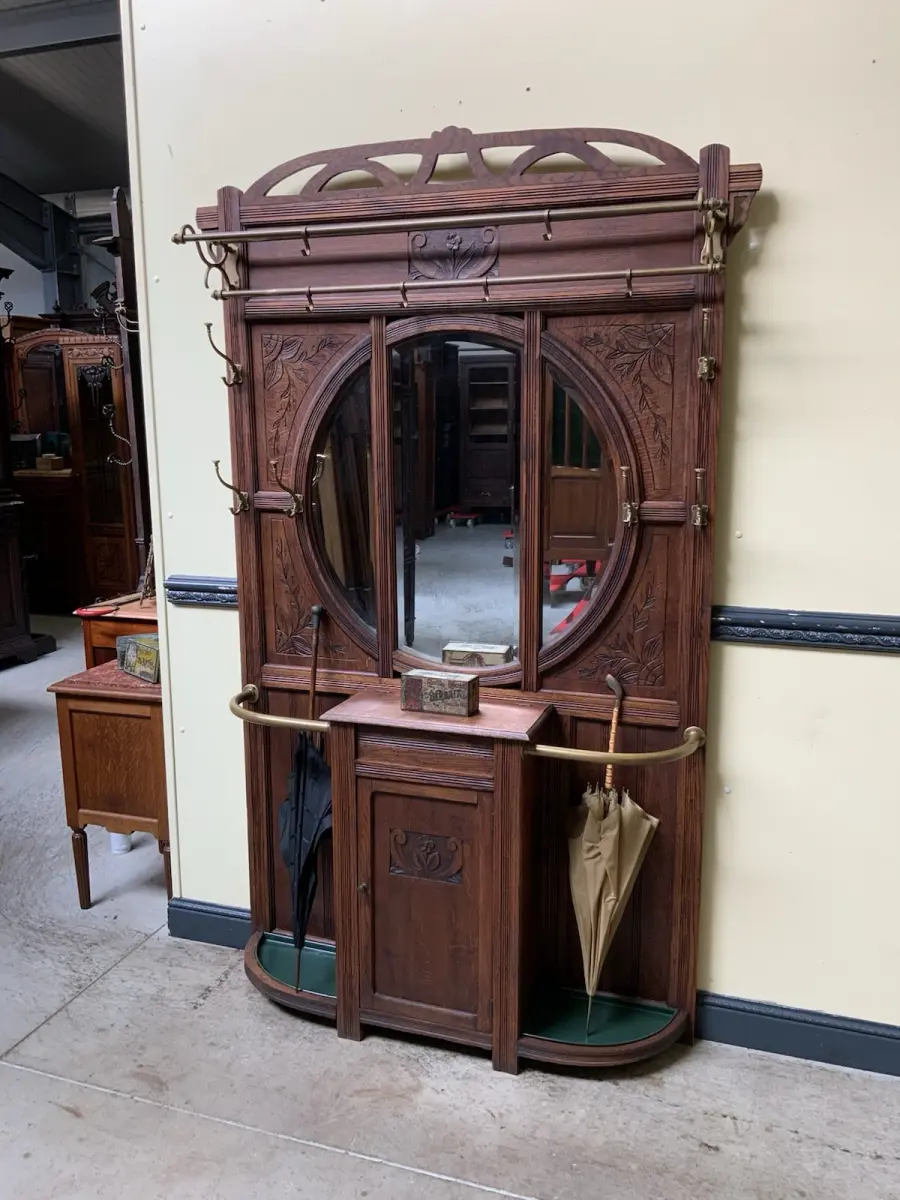 Antik - Garderobe, Kleiderständer - Jugendstil - Lieferung möglich!