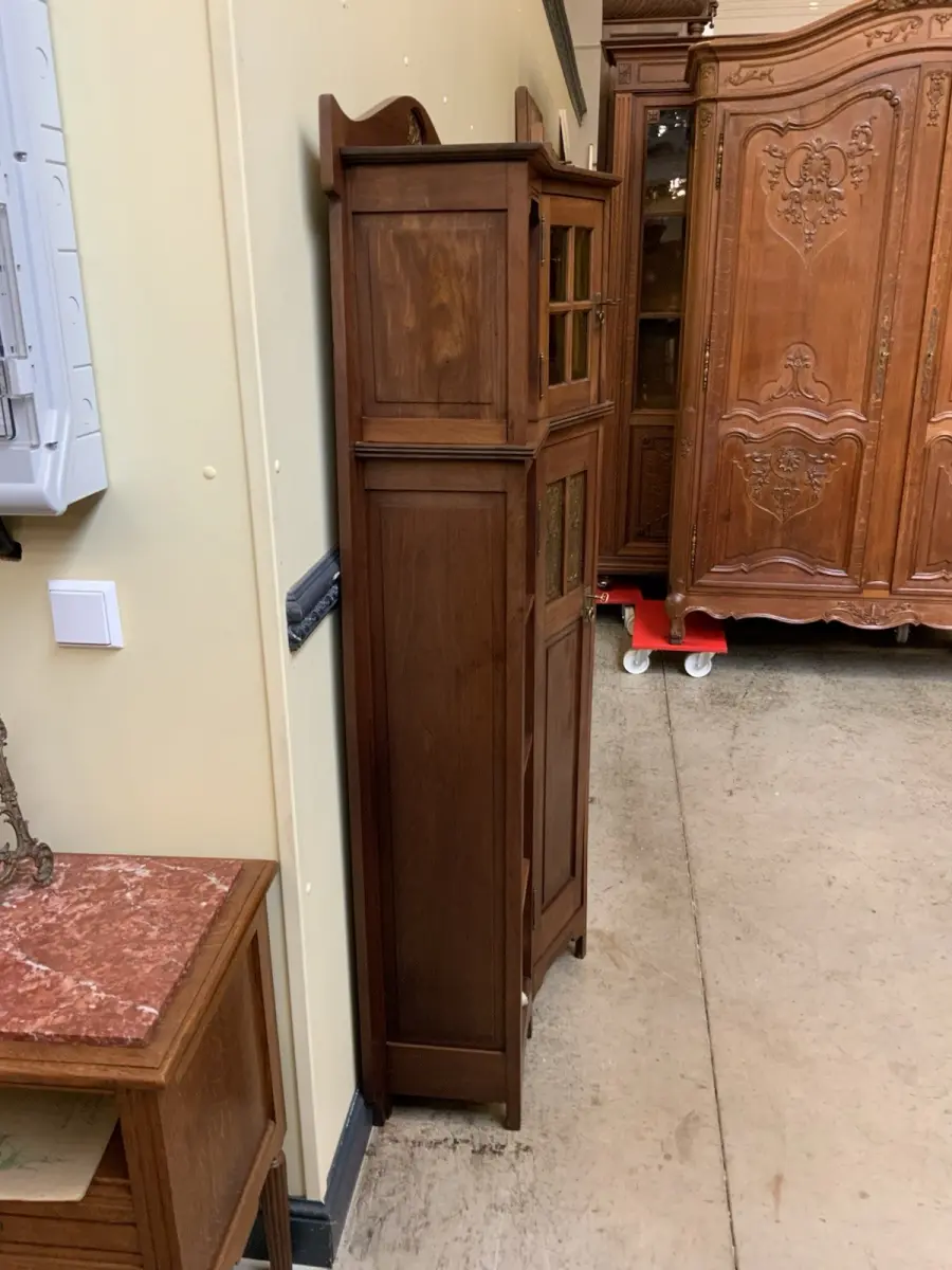 Antike Jugendstil Vitrine, Bücherschrank,  - Traumhaft   - Lieferung möglich! 5