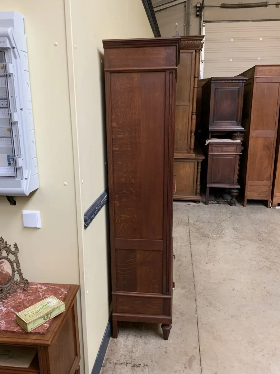 Antiker traumhafter Jugendstil Bücherschrank, Vitrine, - Lieferung möglich! 5