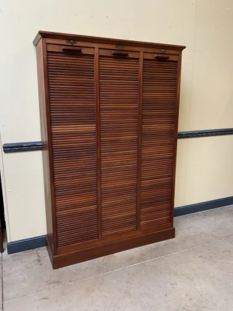 Antik - Rollladen Archiv Schrank, Bücherschrank -Jugendstil - Lieferung möglich! 1