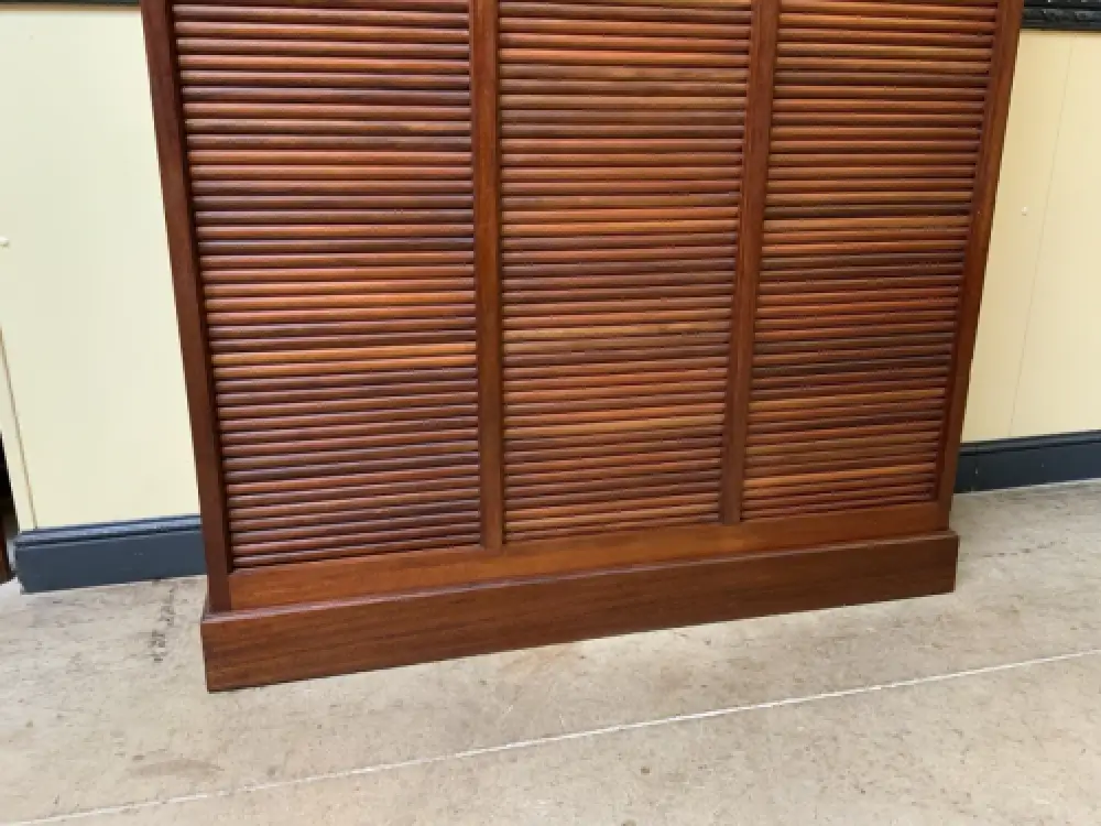 Antik - Rollladen Archiv Schrank, Bücherschrank -Jugendstil - Lieferung möglich! 7