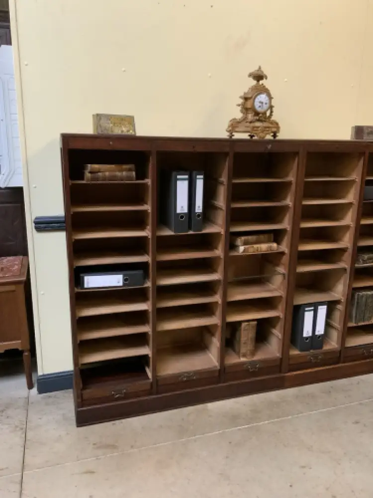 Antiker Art Deco Rolladen Archiv Schrank - Traumhaft - Lieferung möglich! 15