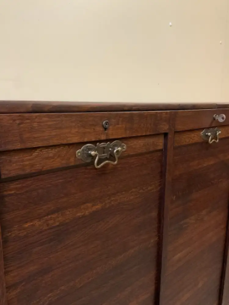 Antiker Art Deco Rolladen Archiv Schrank - Traumhaft - Lieferung möglich! 20