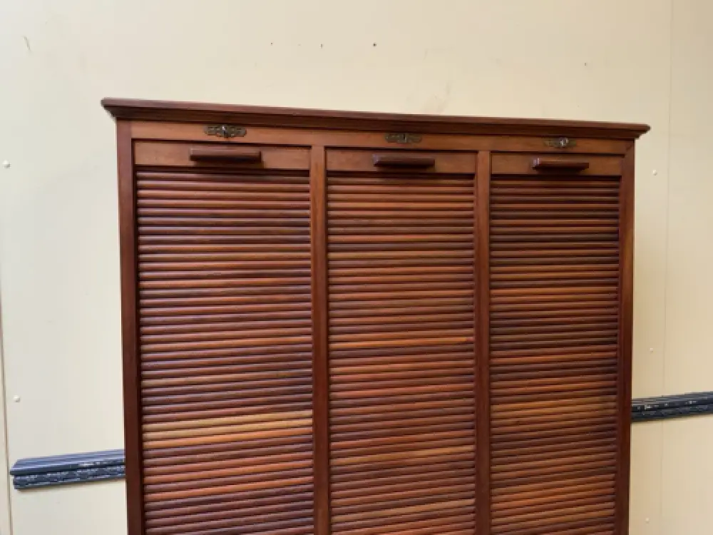 Antik - Rollladen Archiv Schrank, Bücherschrank -Jugendstil - Lieferung möglich! 5