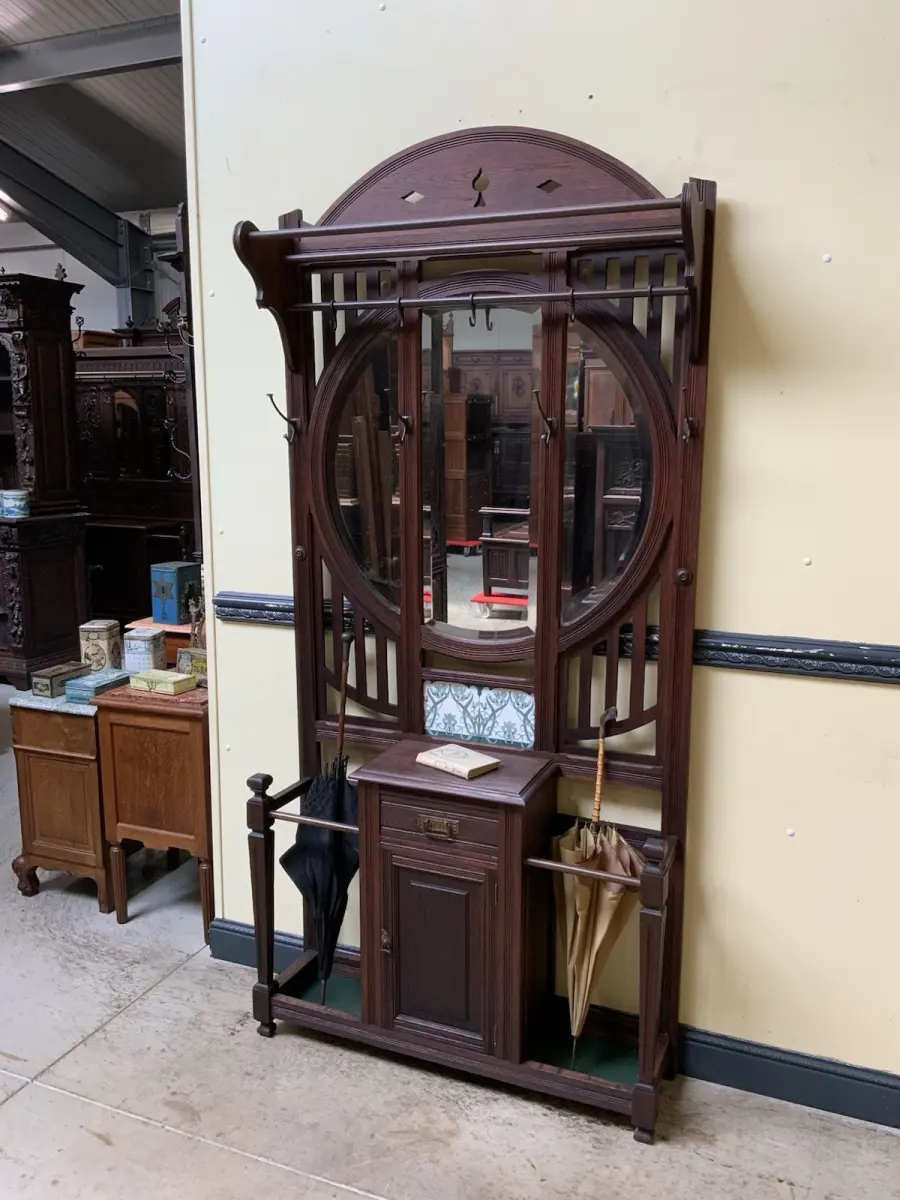 Antik - Garderobe, Kleiderständer - Jugendstil -  Lieferung möglich!