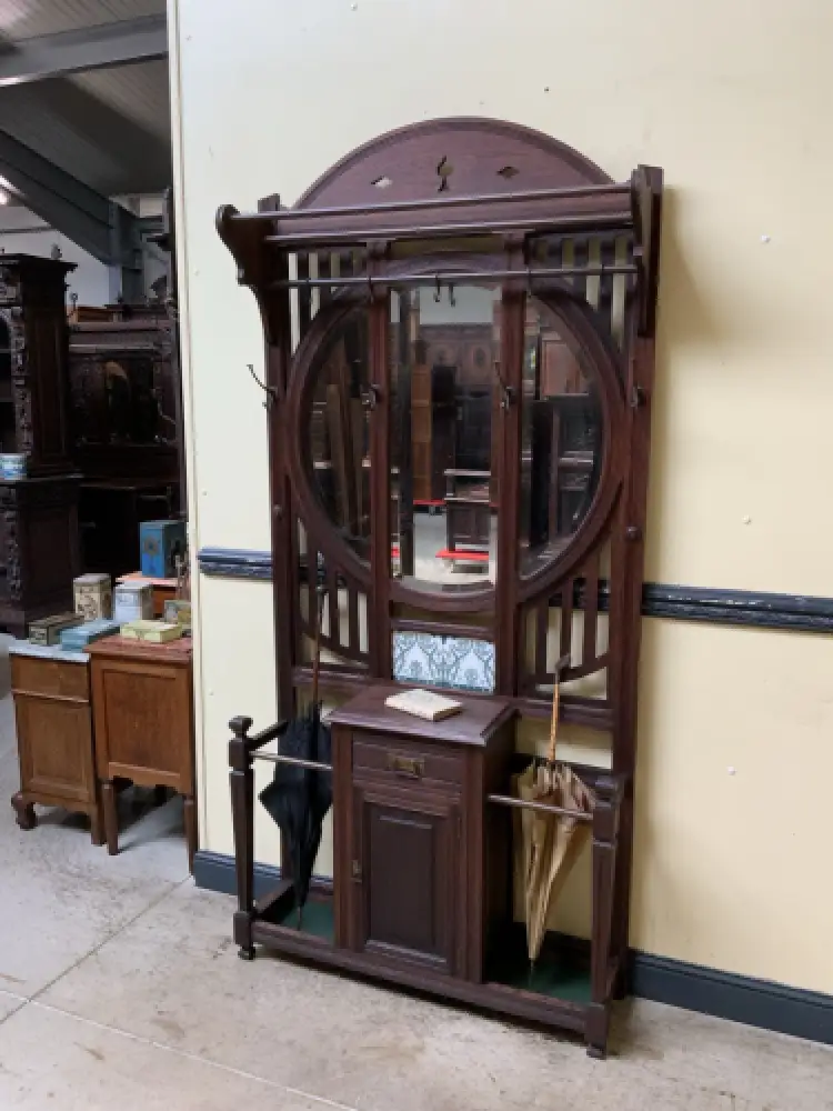 Antik - Garderobe, Kleiderständer - Jugendstil -  Lieferung möglich! 0