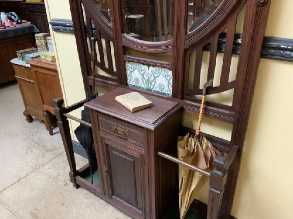 Antik - Garderobe, Kleiderständer - Jugendstil -  Lieferung möglich! 11