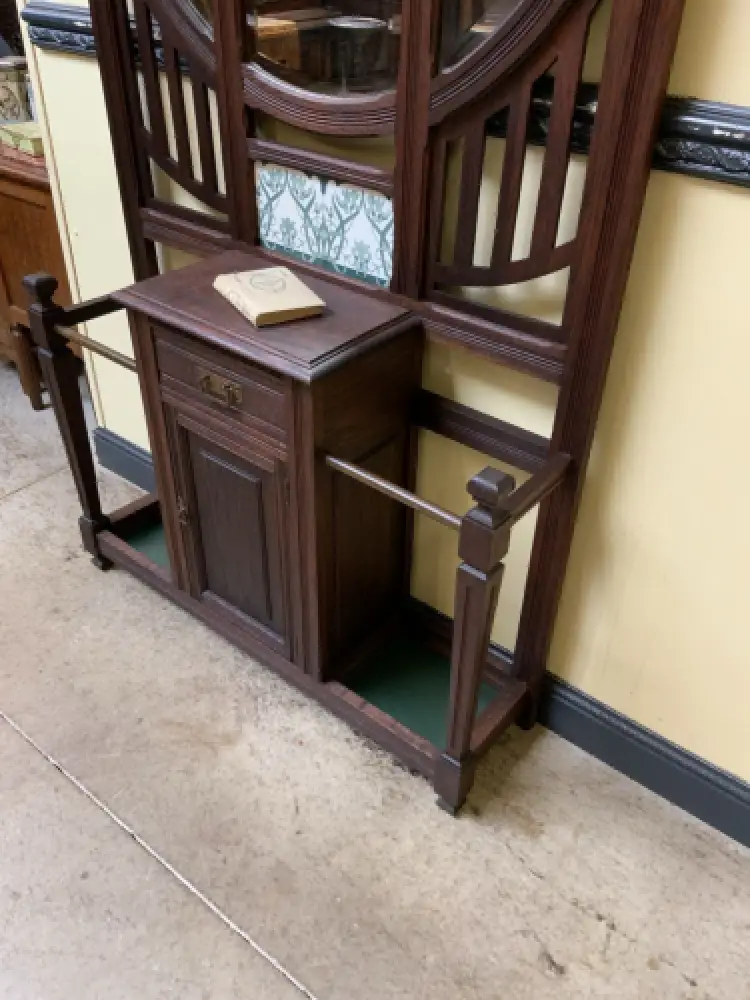 Antik - Garderobe, Kleiderständer - Jugendstil -  Lieferung möglich! 16