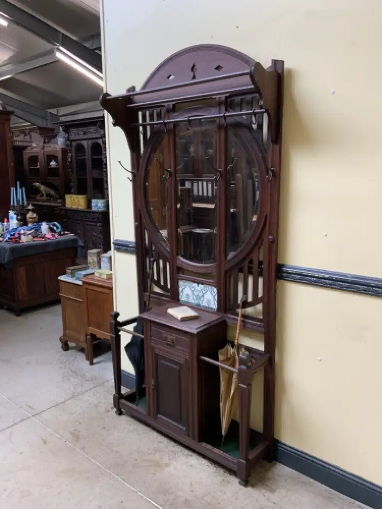 Antik - Garderobe, Kleiderständer - Jugendstil -  Lieferung möglich! 3