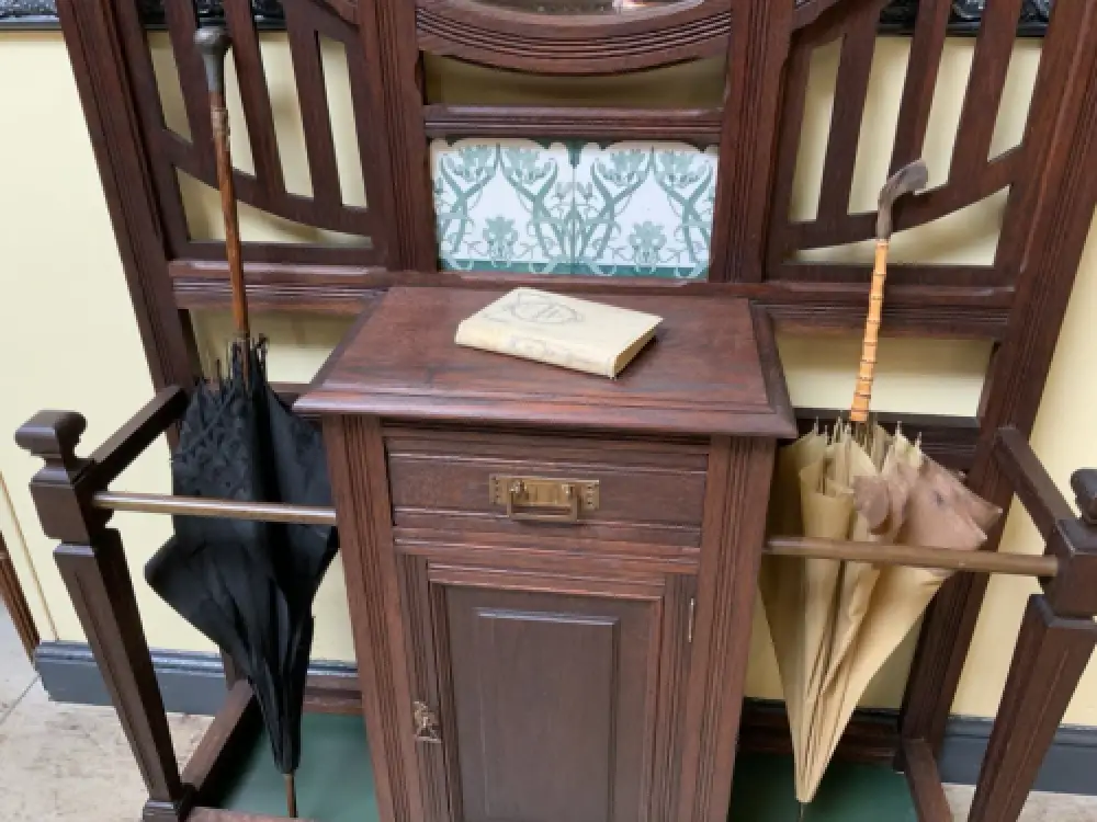 Antik - Garderobe, Kleiderständer - Jugendstil -  Lieferung möglich! 5