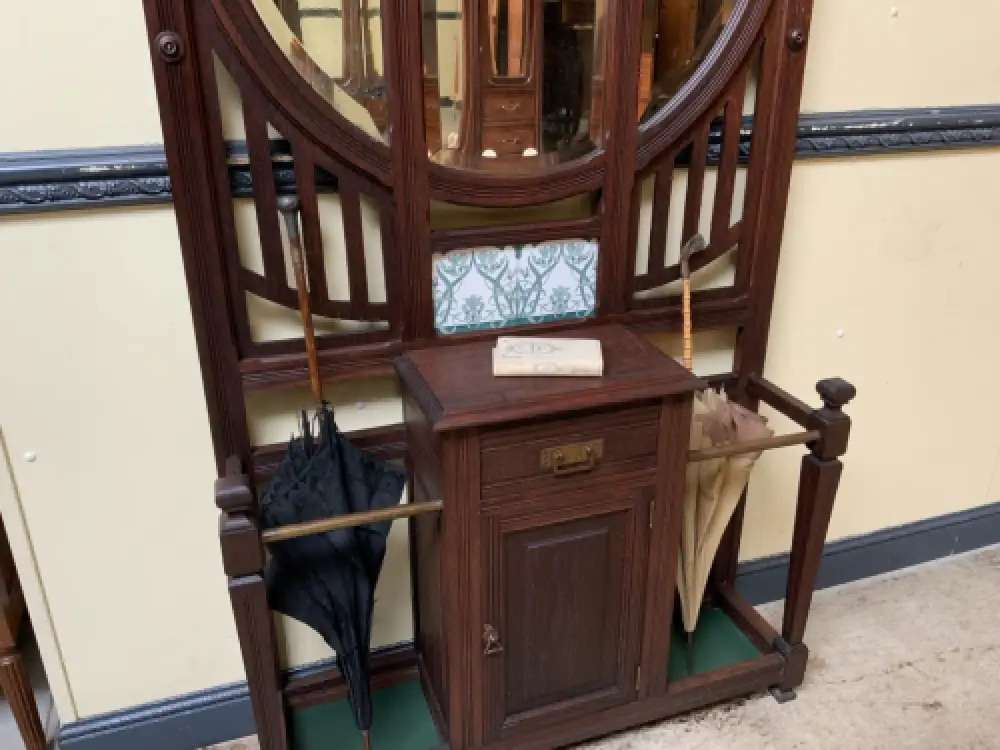 Antik - Garderobe, Kleiderständer - Jugendstil -  Lieferung möglich! 6