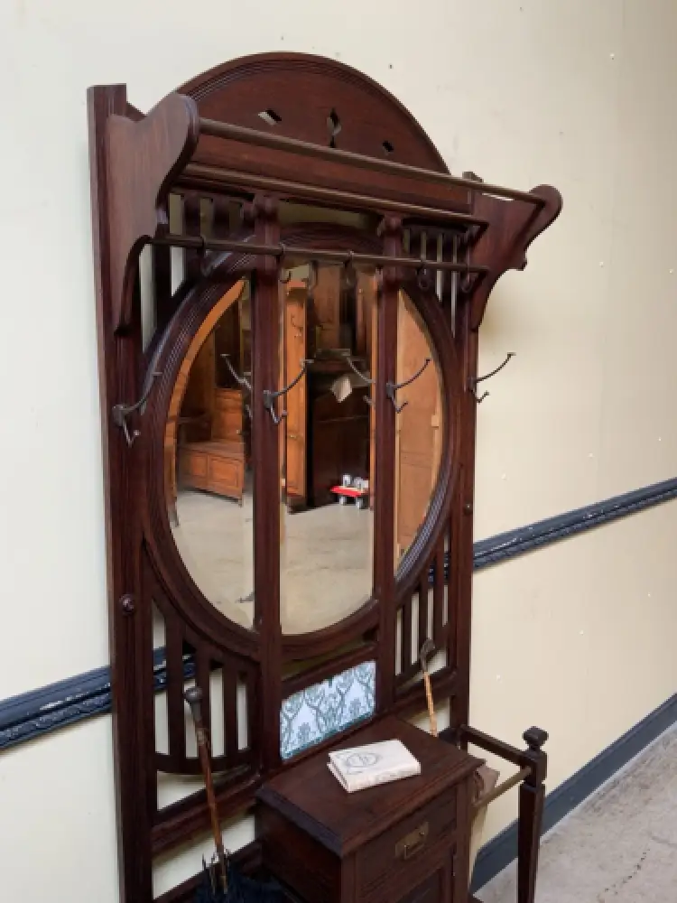 Antik - Garderobe, Kleiderständer - Jugendstil -  Lieferung möglich! 8