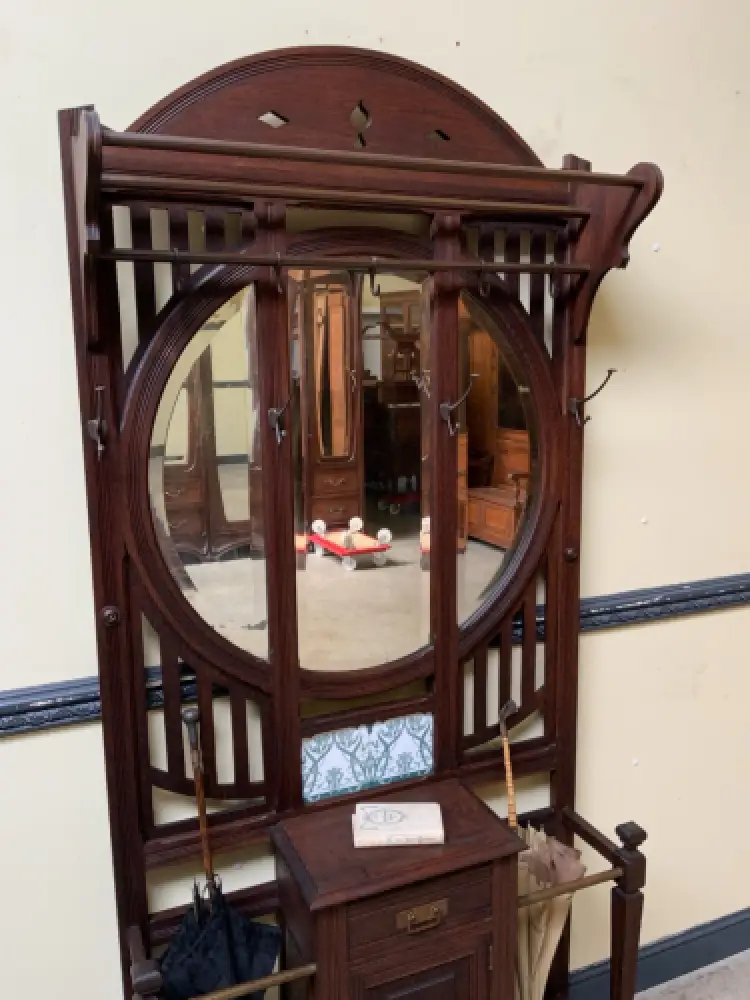 Antik - Garderobe, Kleiderständer - Jugendstil -  Lieferung möglich! 9