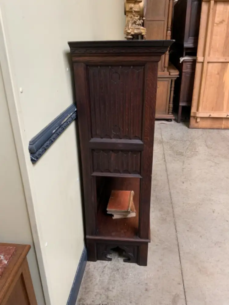 Antiker neogotischer Silberschrank, Anrichte, Vertiko - Lieferung möglich! 5