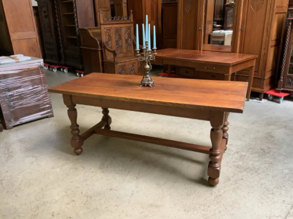 Antiker imposanter Kloster Tisch, Bauerntisch, Tafel, 180 cm -Lieferung möglich! 0