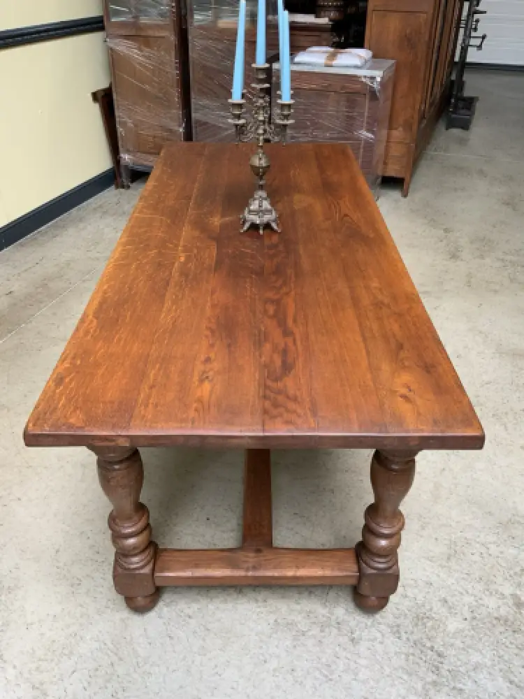 Antiker imposanter Kloster Tisch, Bauerntisch, Tafel, 180 cm -Lieferung möglich! 11