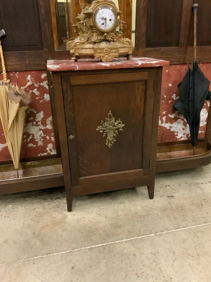 Antik - breite  Garderobe,  Kleiderständer - Jugendstil - Lieferung möglich! 19