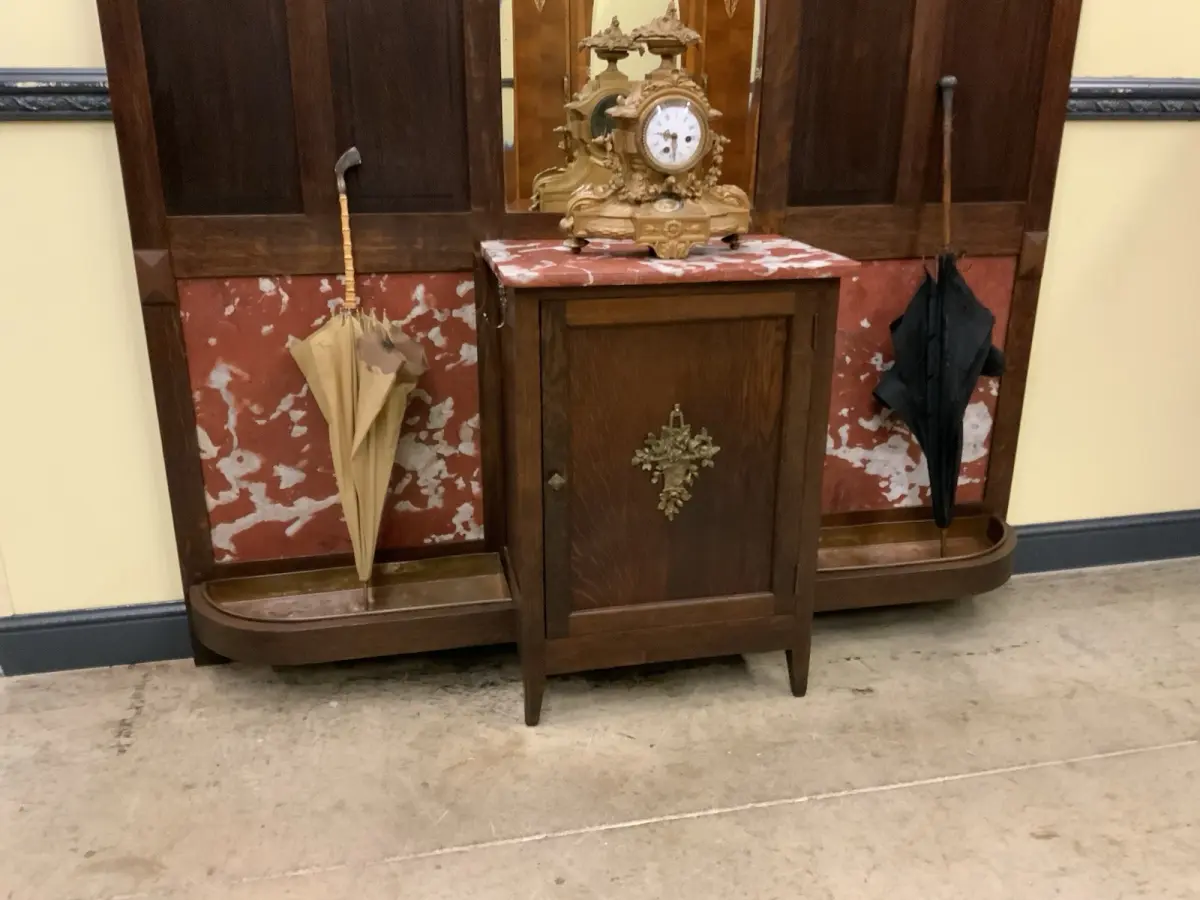 Antik - breite  Garderobe,  Kleiderständer - Jugendstil - Lieferung möglich! 6