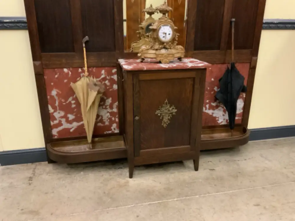 Antik - breite  Garderobe,  Kleiderständer - Jugendstil - Lieferung möglich! 6