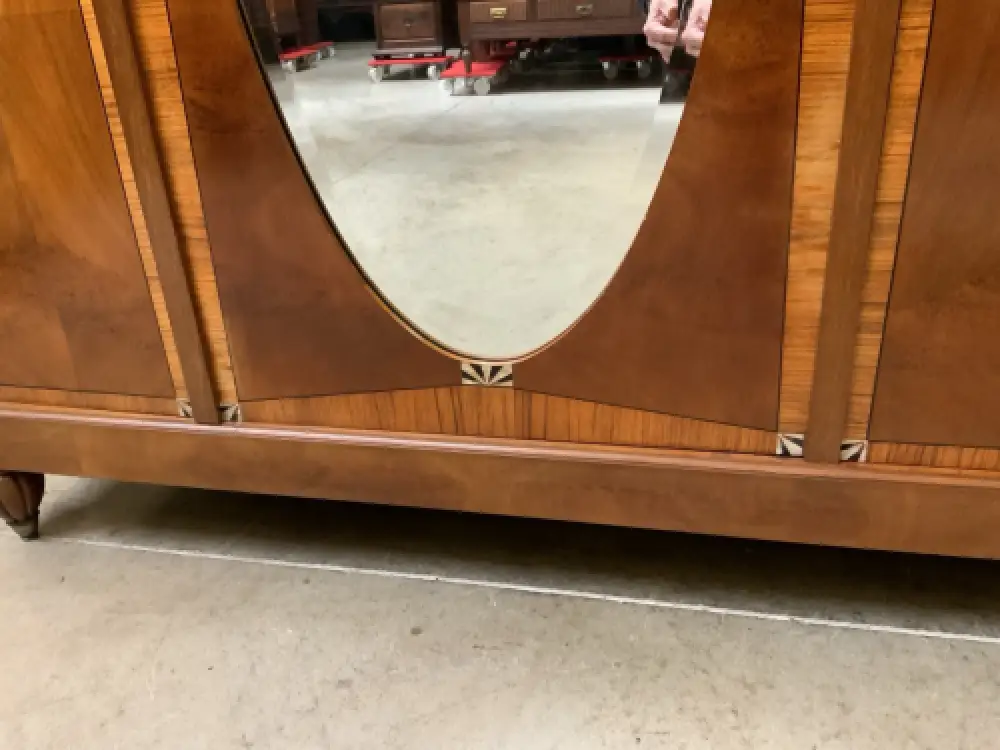 Antik - Kleiderschrank, Wäscheschrank, Intarsien -Art Deco -  Lieferung möglich! 14