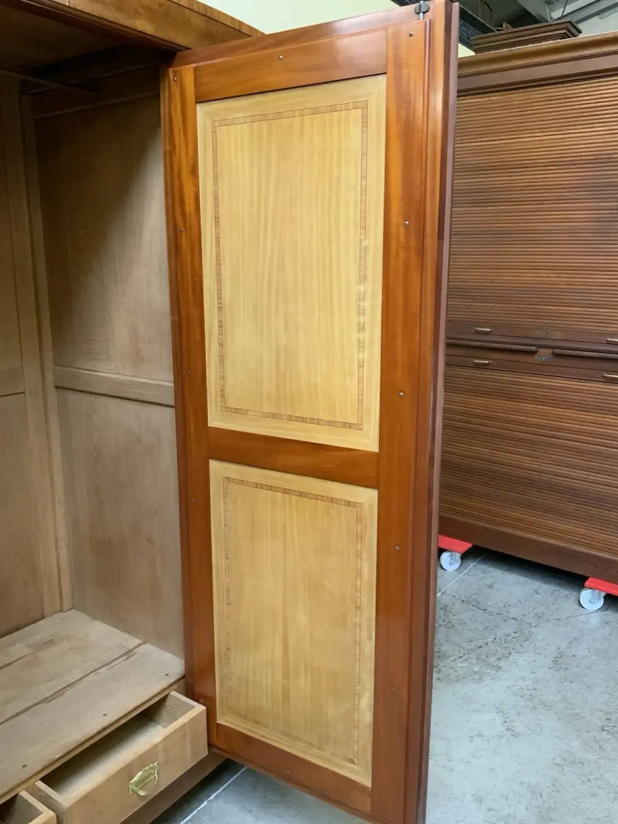 Antik - Kleiderschrank, Wäscheschrank, Intarsien -Art Deco -  Lieferung möglich! 19