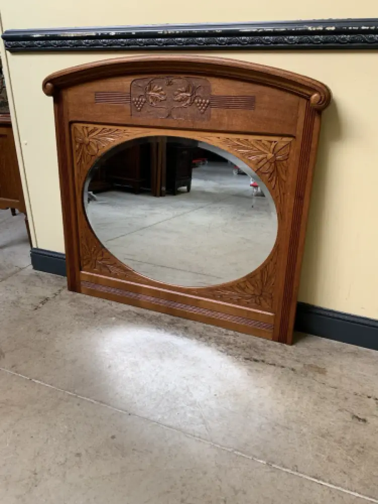 Antik -Spiegel - Jugendstil -  Lieferung möglich! 0