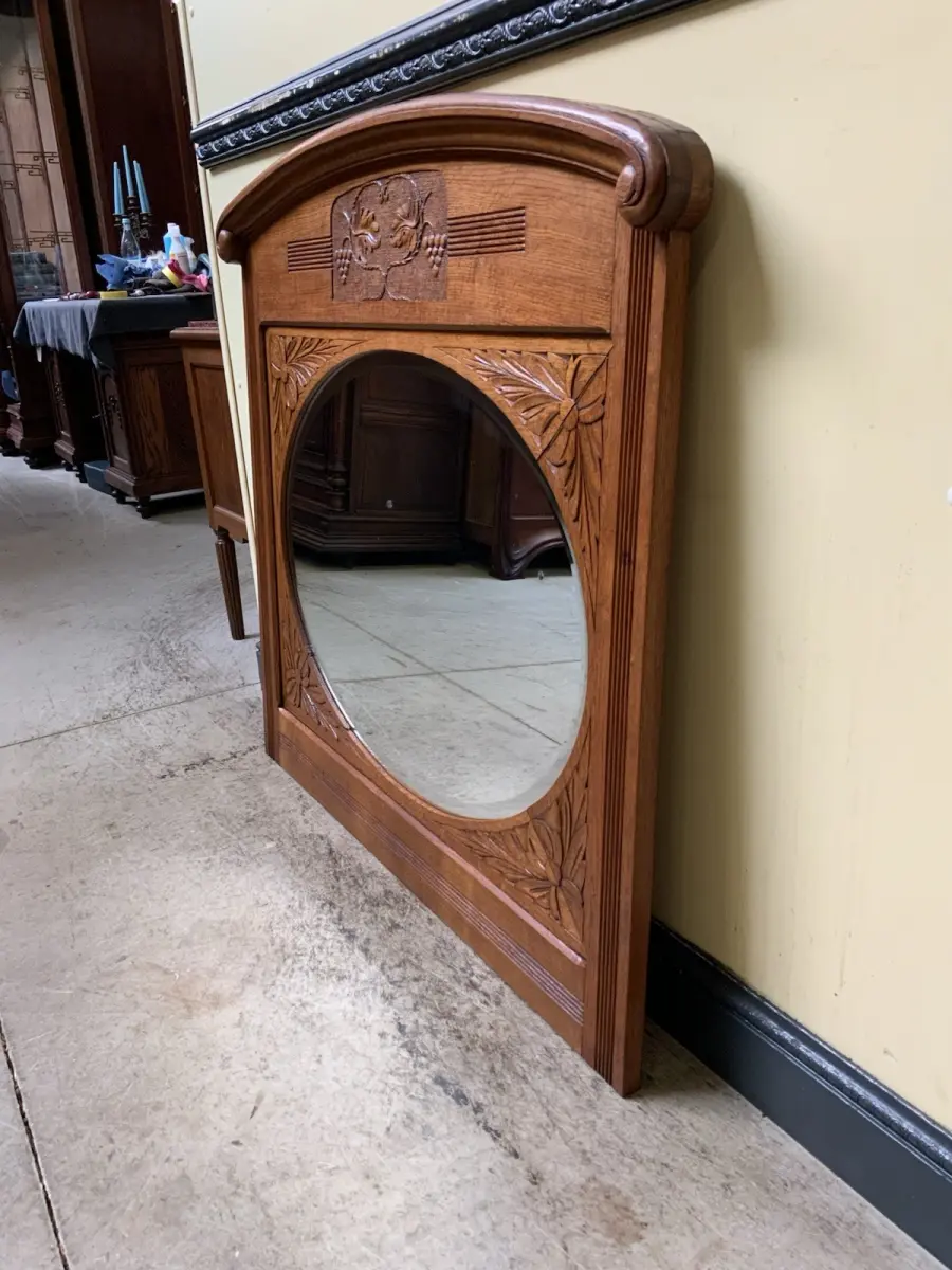 Antik -Spiegel - Jugendstil -  Lieferung möglich! 3