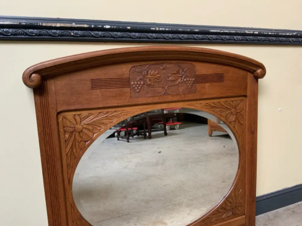 Antik -Spiegel - Jugendstil -  Lieferung möglich! 6