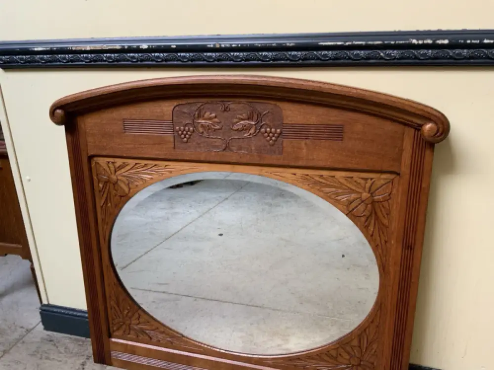 Antik -Spiegel - Jugendstil -  Lieferung möglich! 7