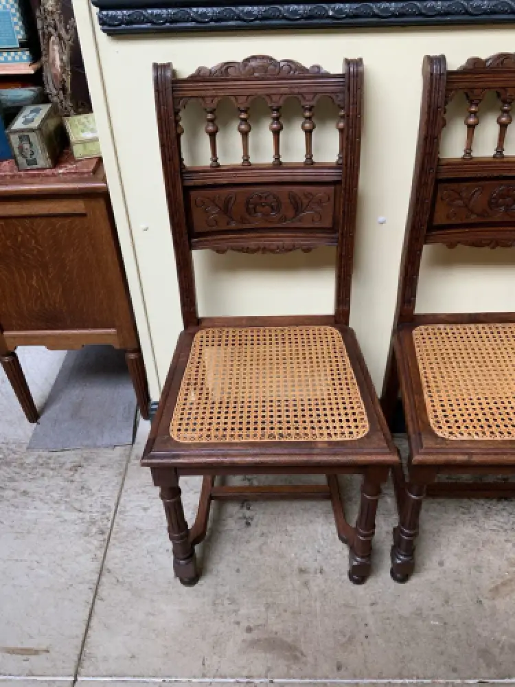 6 antike traumhaft schöne Jugendstil Stühle - Lieferung möglich! 10