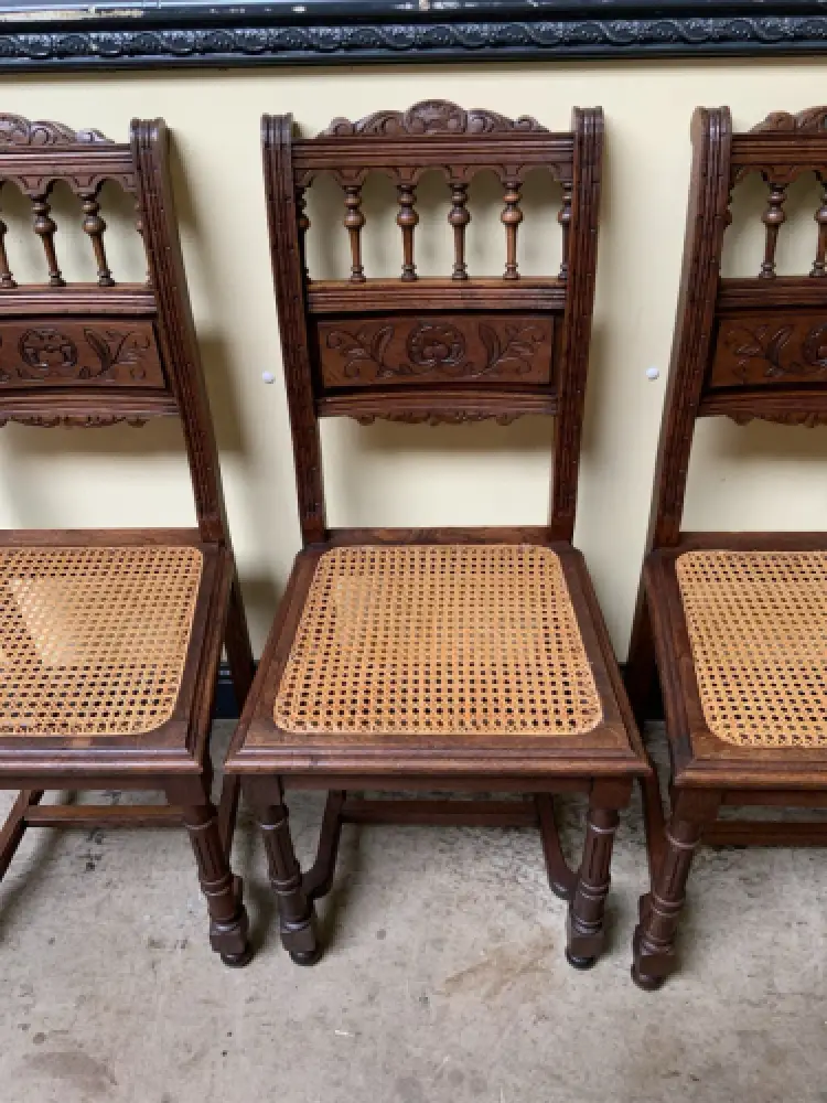 6 antike traumhaft schöne Jugendstil Stühle - Lieferung möglich! 11