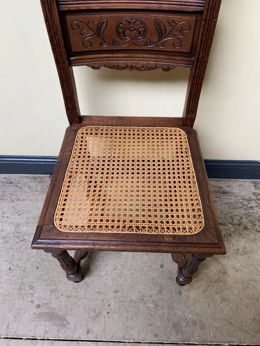 6 antike traumhaft schöne Jugendstil Stühle - Lieferung möglich! 7