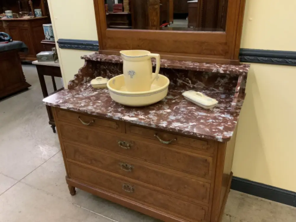 Antik - Kommode, Spiegel, Jugendstil  - Traumhaft schön - Lieferung möglich! 13