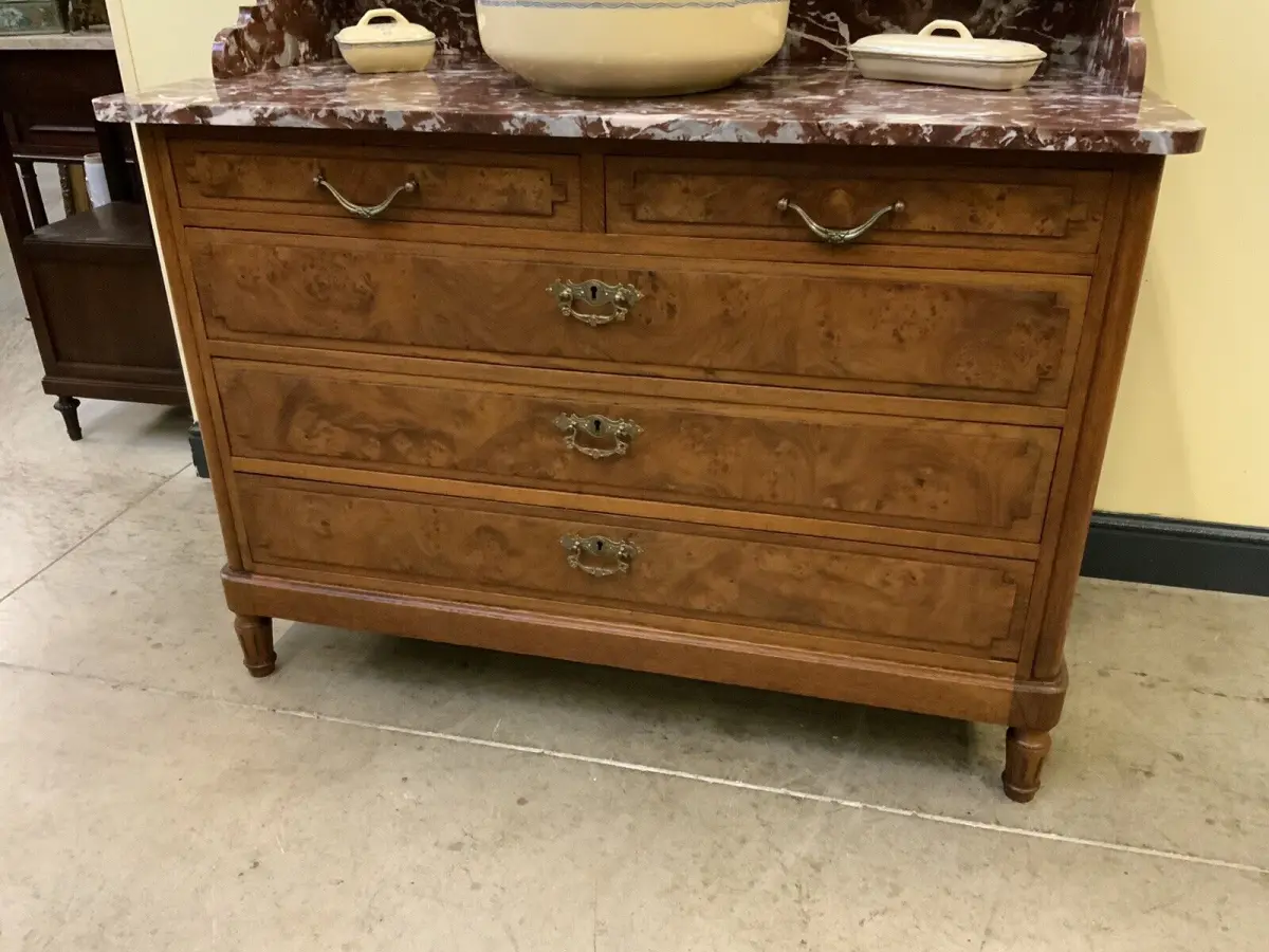 Antik - Kommode, Spiegel, Jugendstil  - Traumhaft schön - Lieferung möglich! 20