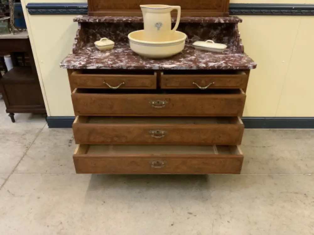 Antik - Kommode, Spiegel, Jugendstil  - Traumhaft schön - Lieferung möglich! 21