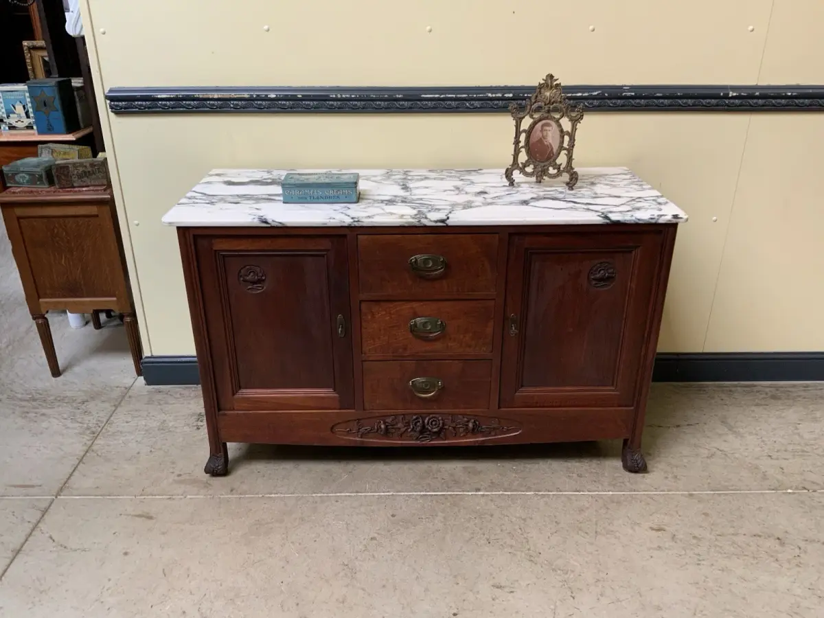 Antike Anrichte, Kommode - Jugendstil - Art Nouveau - Lieferung möglich!