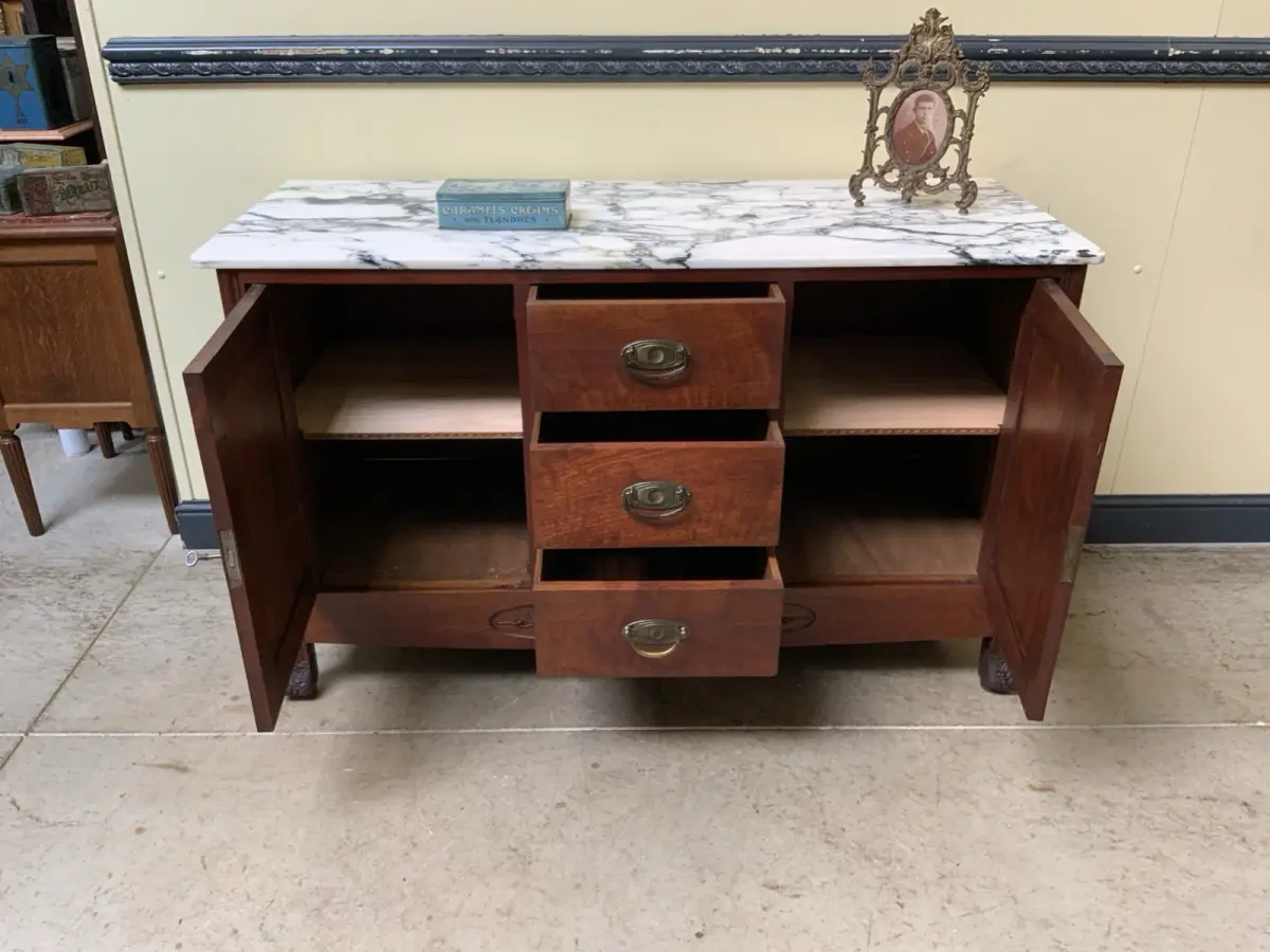 Antike Anrichte, Kommode - Jugendstil - Art Nouveau - Lieferung möglich! 18