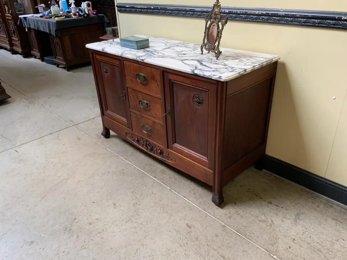 Antike Anrichte, Kommode - Jugendstil - Art Nouveau - Lieferung möglich! 4