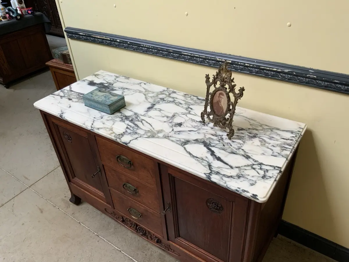 Antike Anrichte, Kommode - Jugendstil - Art Nouveau - Lieferung möglich! 6