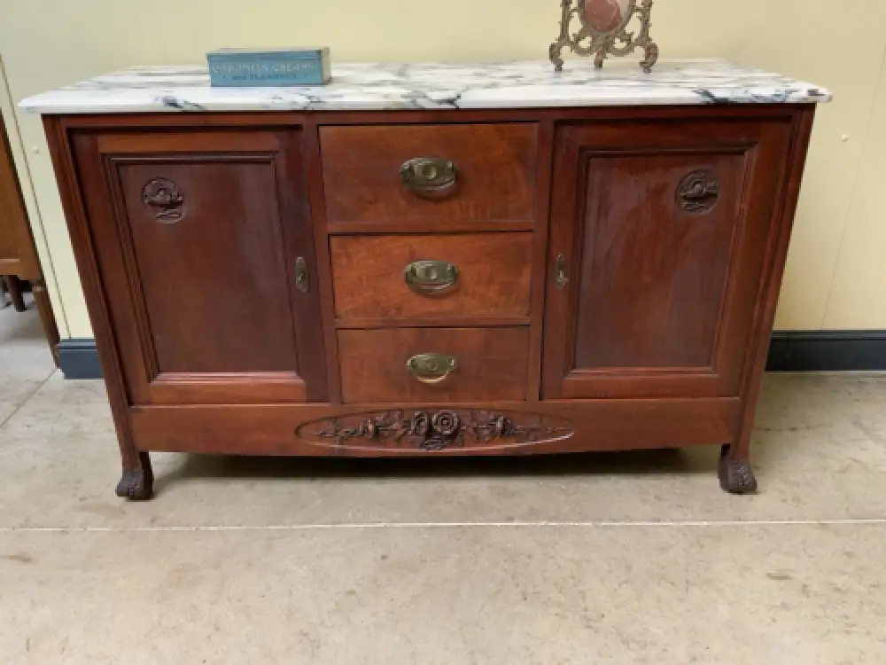 Antike Anrichte, Kommode - Jugendstil - Art Nouveau - Lieferung möglich! 7