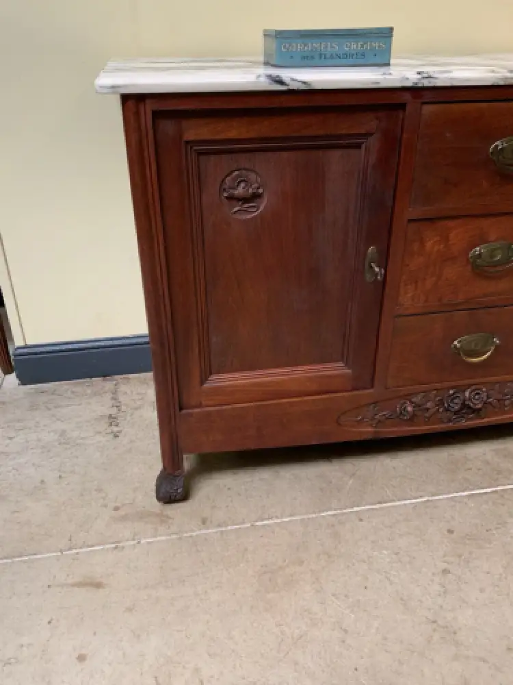 Antike Anrichte, Kommode - Jugendstil - Art Nouveau - Lieferung möglich! 8