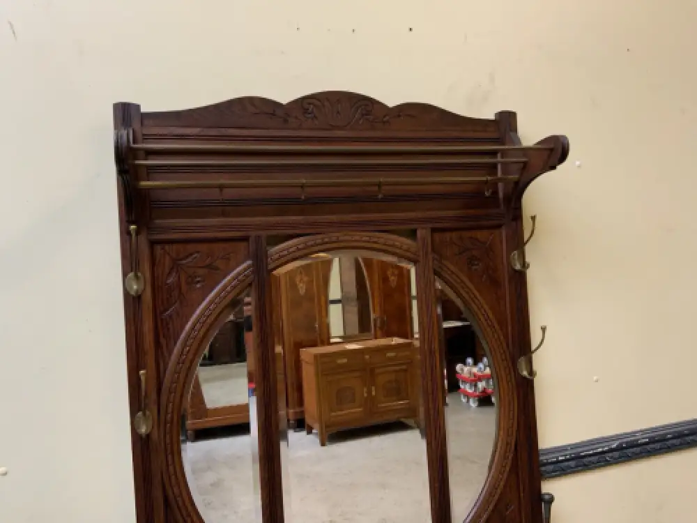 Antik - Garderobe, Kleiderständer - Jugendstil -  Lieferung möglich! 12