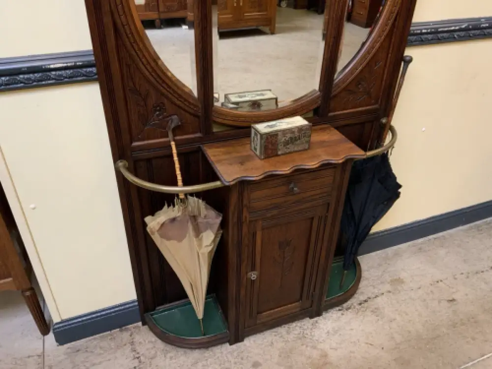 Antik - Garderobe, Kleiderständer - Jugendstil -  Lieferung möglich! 13