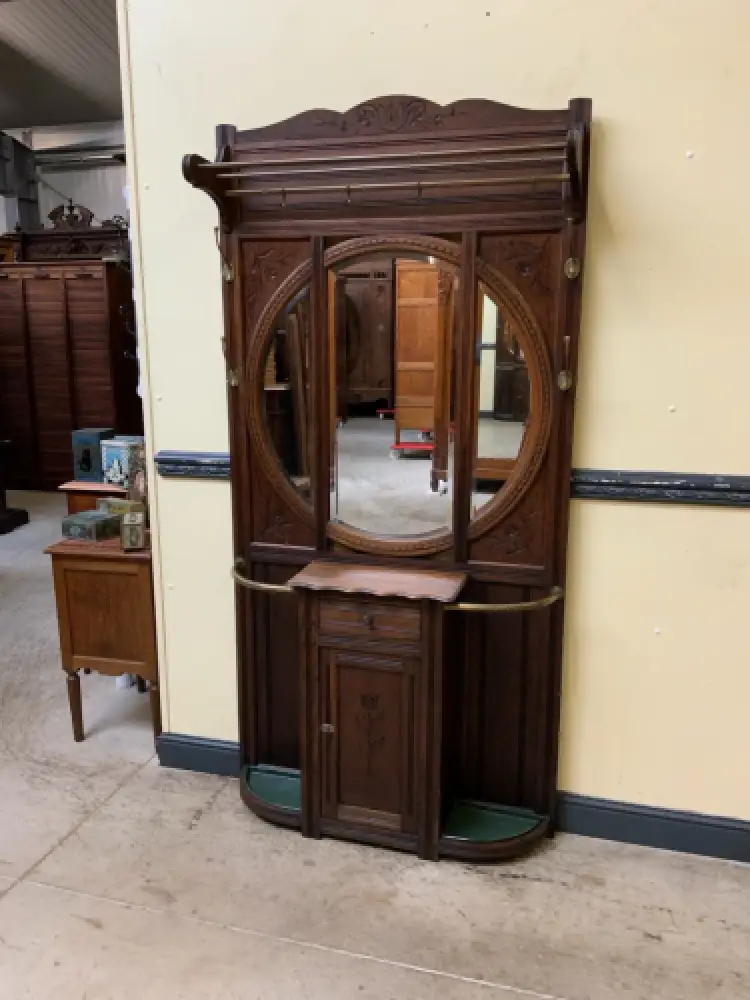 Antik - Garderobe, Kleiderständer - Jugendstil -  Lieferung möglich! 15