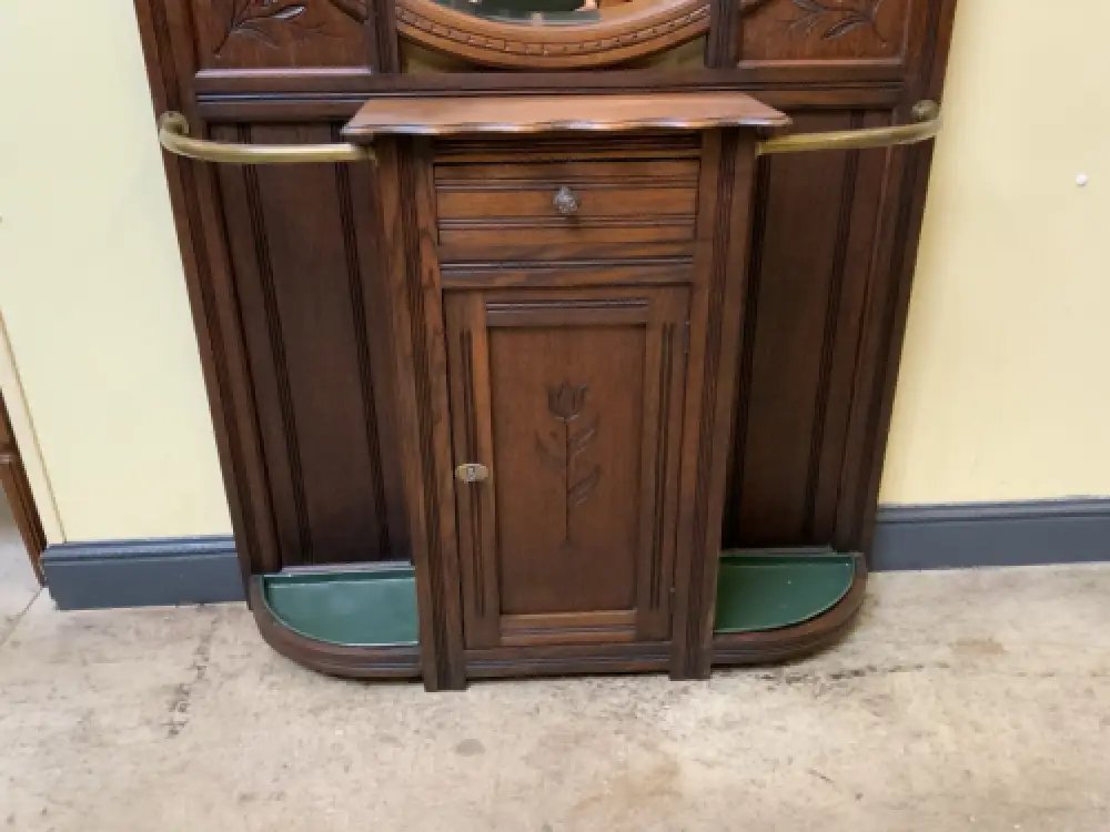 Antik - Garderobe, Kleiderständer - Jugendstil -  Lieferung möglich! 16