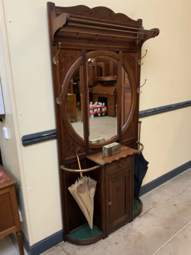 Antik - Garderobe, Kleiderständer - Jugendstil -  Lieferung möglich! 4