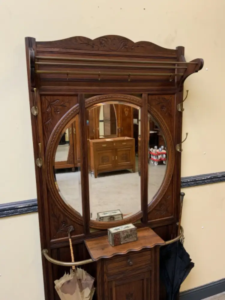 Antik - Garderobe, Kleiderständer - Jugendstil -  Lieferung möglich! 5