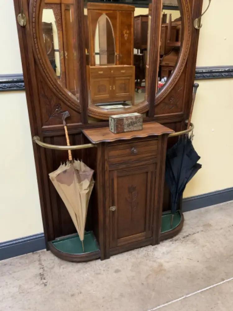 Antik - Garderobe, Kleiderständer - Jugendstil -  Lieferung möglich! 6