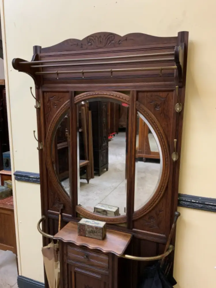 Antik - Garderobe, Kleiderständer - Jugendstil -  Lieferung möglich! 8