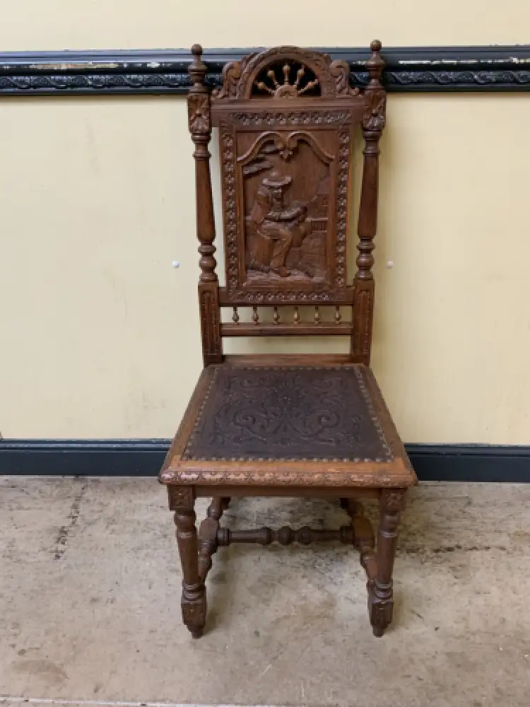 Antik - Stuhl aus der Bretagne  - Lieferung möglich! 0